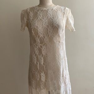 Lace Zara Dress Size Sm